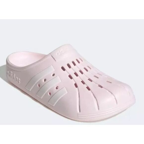 Adidas Adilette Clog Slide Sandals Pink Tint Size 10 Mens Slip On Slides - Picture 1 of 9